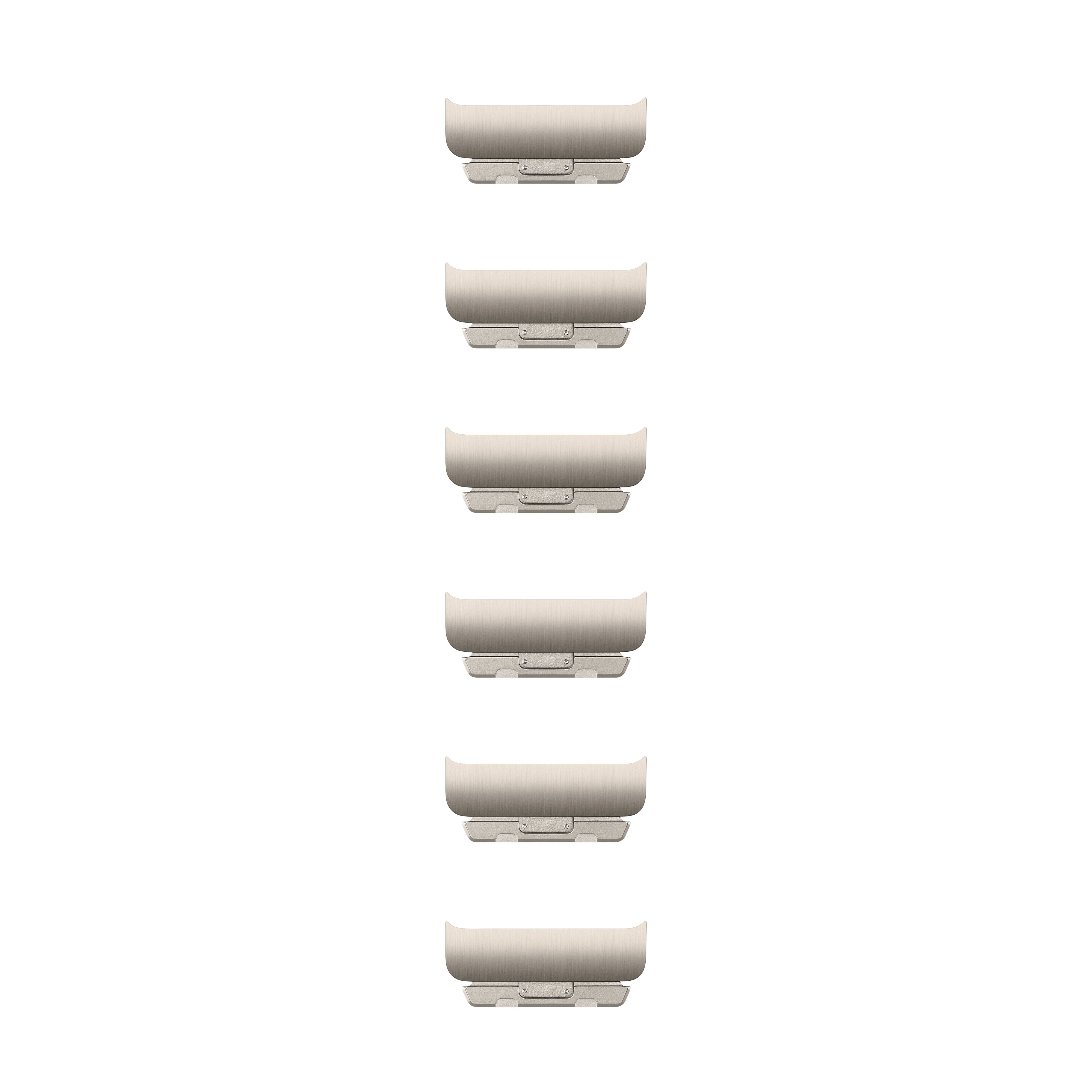 EAN 0195949658228 - Apple MXMG3ZM/A Accesorios para dispositivos vestibles inteligentes Band extension Titanio Acero inoxidab imagen 1