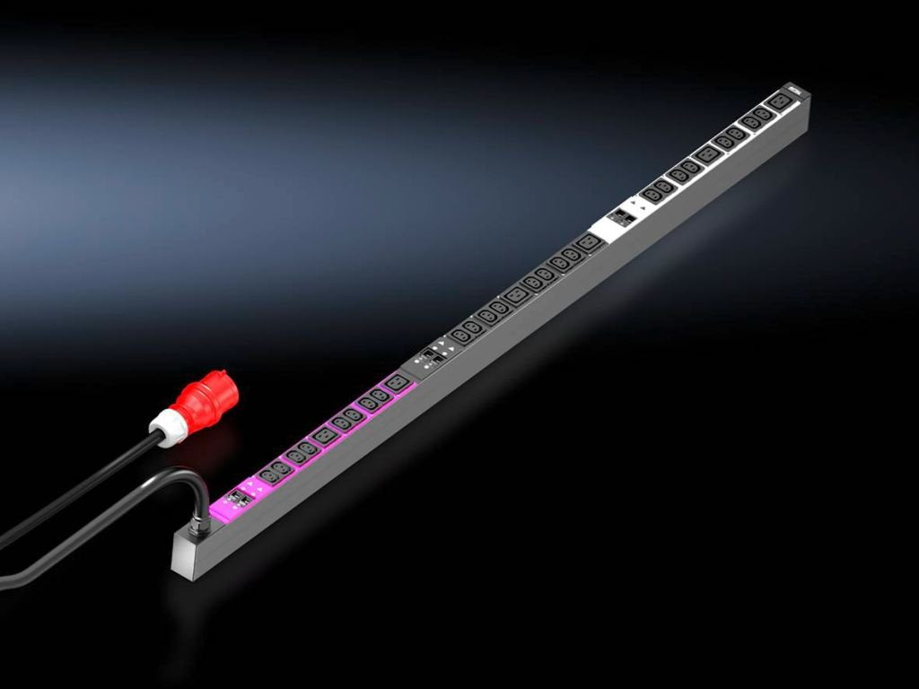 Rittal Pdu Basic 32a 3p Cee 24xc13+6xc19