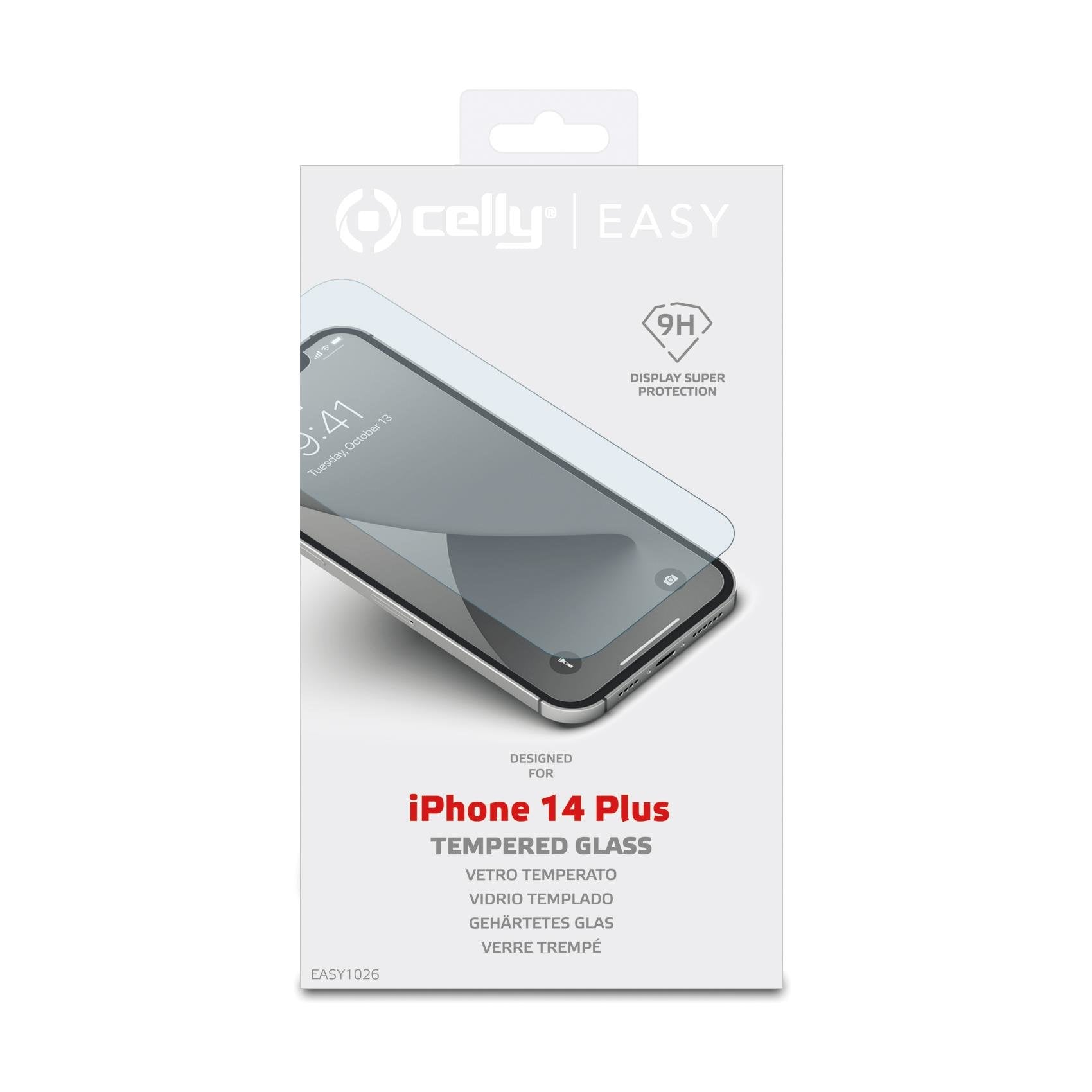 Protector Celly Cristal Templado Para Iphone 14 Plus