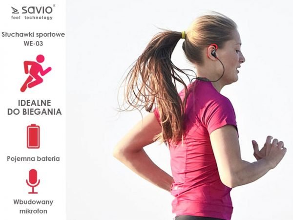 Auriculares Inalámbricos Bluetooth Savio We-03