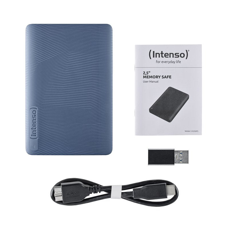 Disco Hdd Externo Intenso 2000 Gb Color Azul 6029585