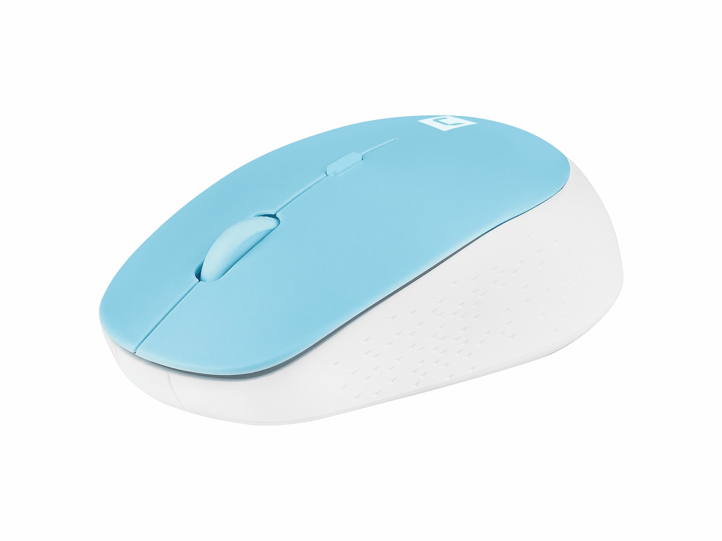 Raton Natec Harrier 2 Optico Inalambrico 1600dpi Bluetooth 5.1 Azul/Blanco
