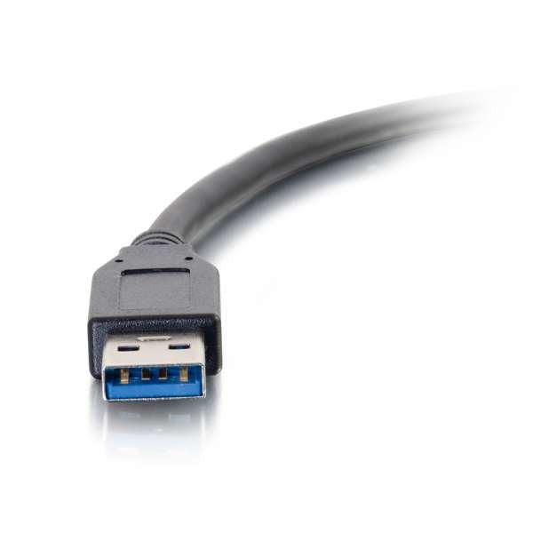 C2g 3ft Usb C To Usb A Cable Usb 3.2 5gbps M/M Cable Usb Usb Tipo A (M) A 24 Pin Usb-C (M) Usb 3.1 30 V 3 A 91.4 Cm Negro