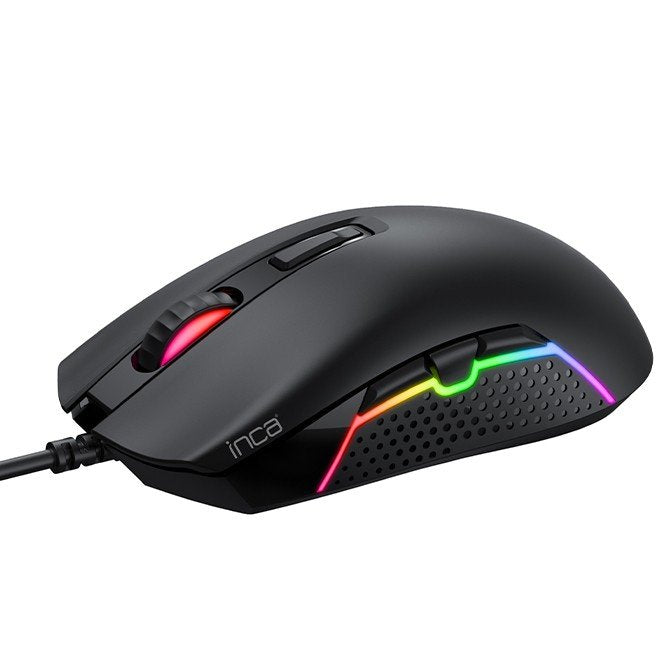 Inca Gaming Raton Img-Gt14 3600 Dpi, Rgb, 7 Botones, Usb