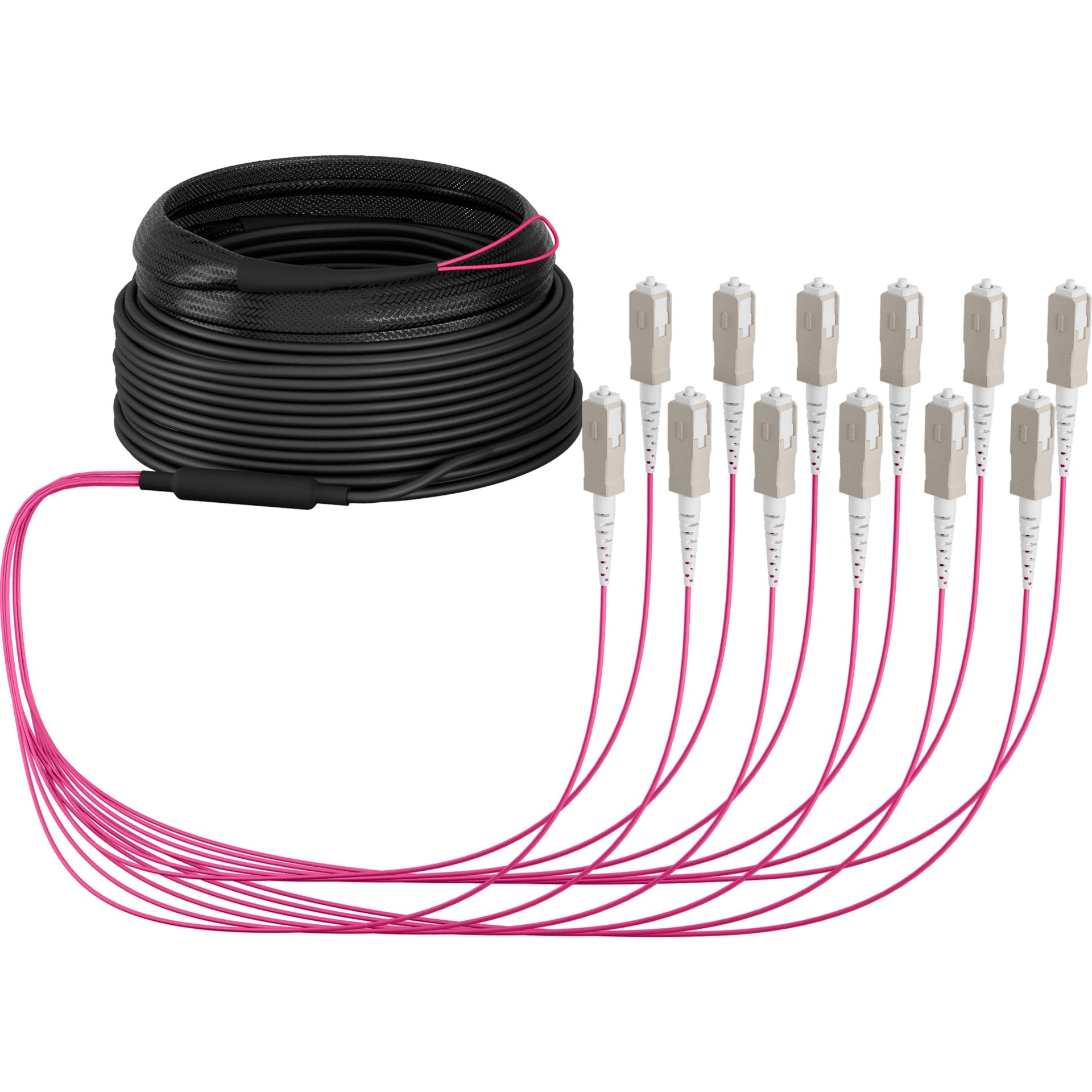 Efb Trunkcable U-Dq(Zn)Bh Om4 12g (1x12) Sc-Sc 10m Dca Lszh