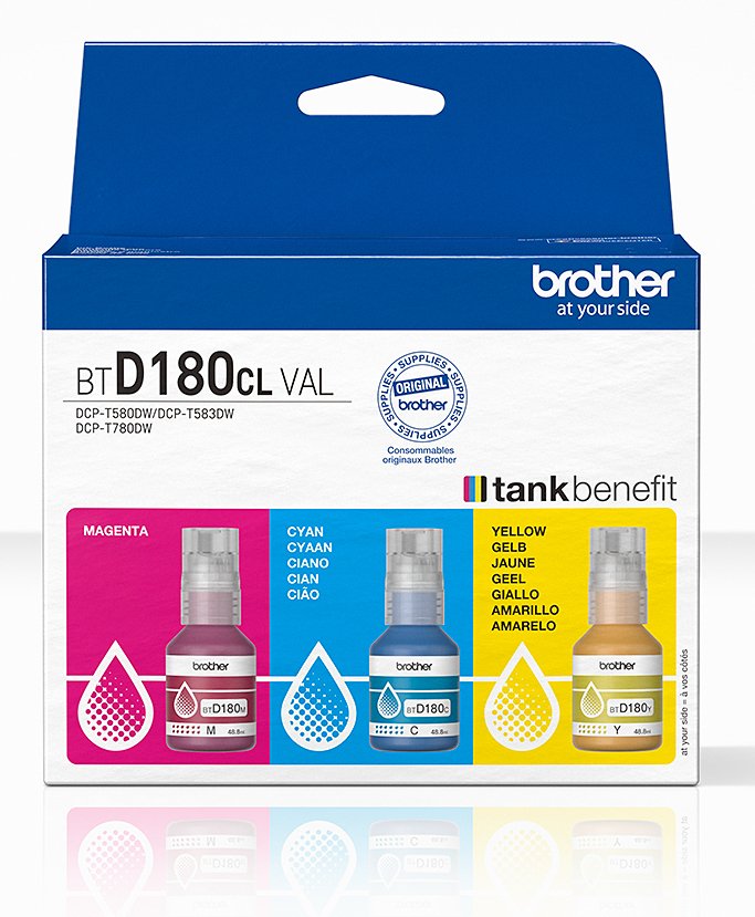 EAN 4977766838931 - Brother BTD180CLVAL recambio de tinta para impresora Original imagen 1