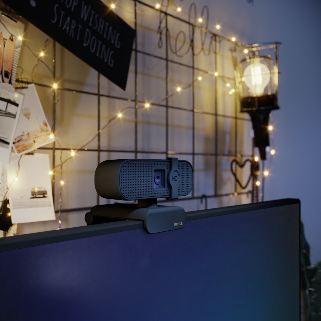 Hama C-400 Cámara Web 2 Mp 1920 X 1080 Pixeles Usb 2.0 Negro