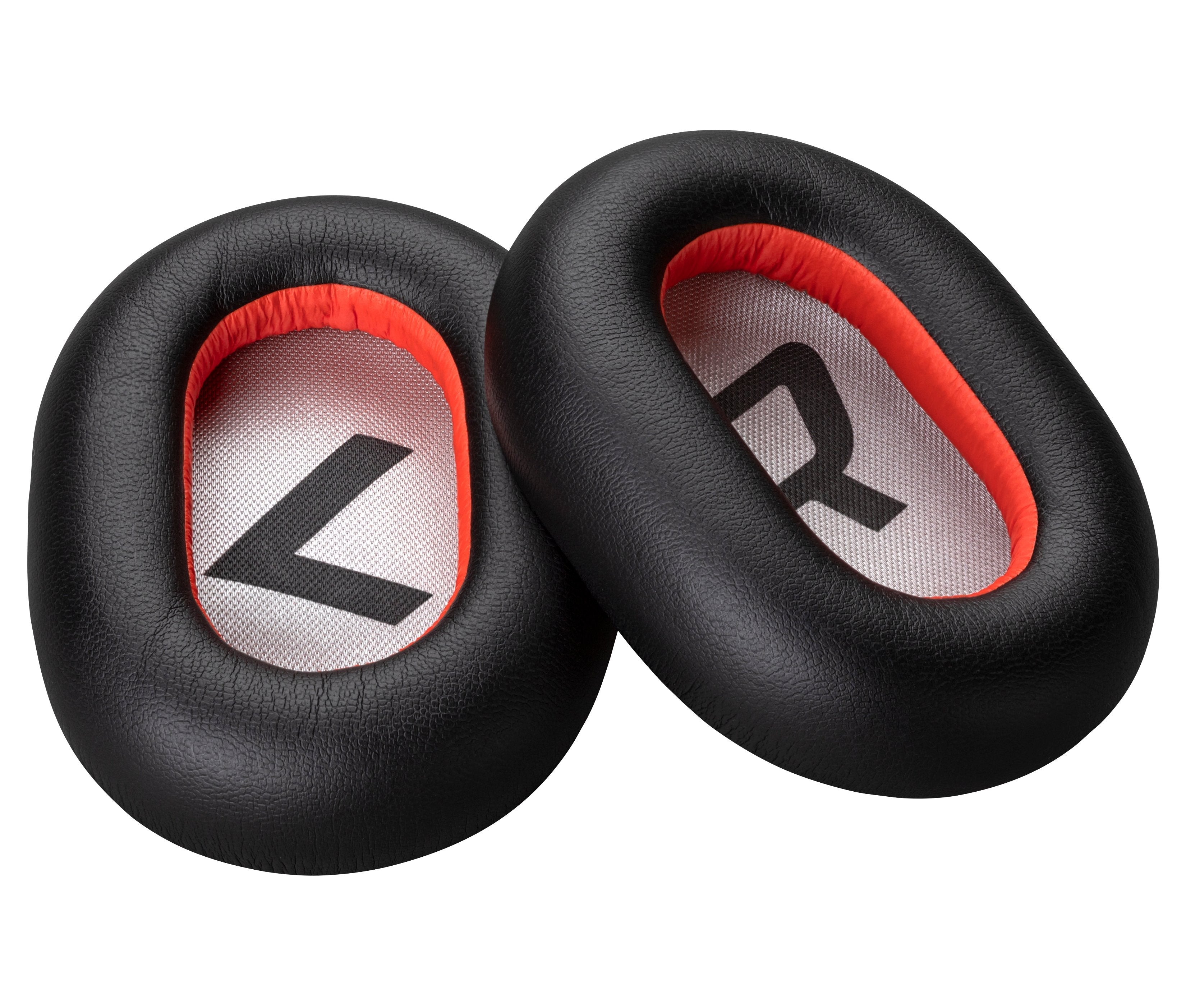 EAN 0197497572179 - HP Poly Voyager 8200 Black Leatherette Ear Cushions (2 Pieces) Juego de fundas protectoras desechables imagen 1