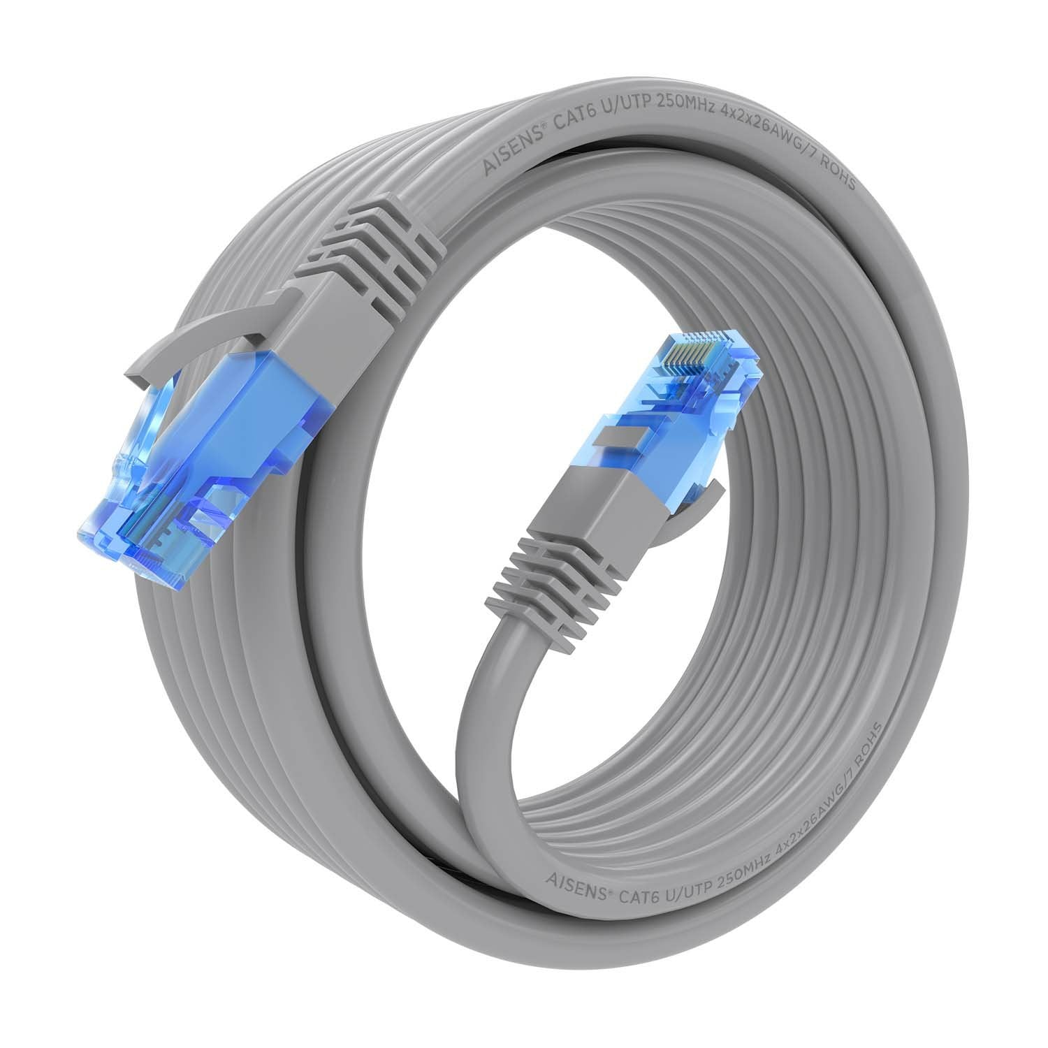 Aisens Cable De Red Rj45 Cat.6 Utp Awg26 Cca - 4m - Gris