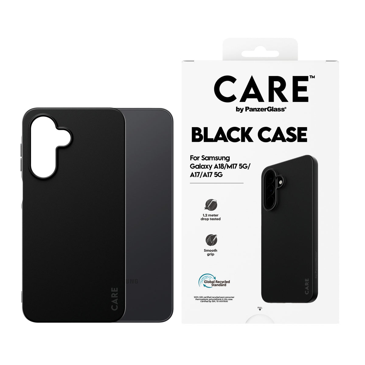 EAN 5715685031656 - PanzerGlass CARE™ by ® TPU Case Black Samsung Galaxy A18 | M17 5G | A17 | A17 5G funda para teléfono móvi imagen 2