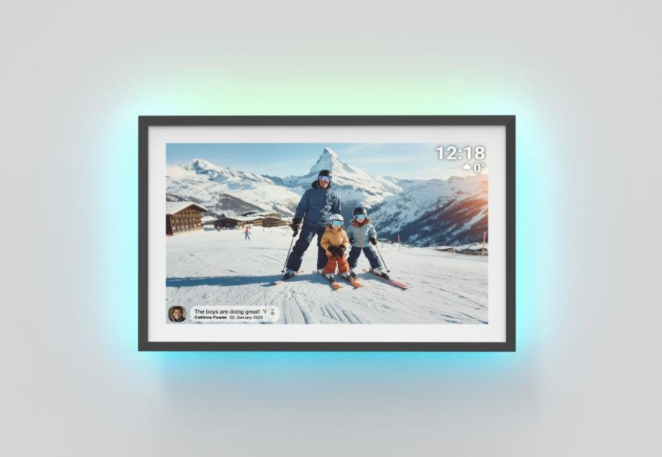 EAN 5706751083754 - Denver PFF-1081 marco fotográfico digital Negro 25,6 cm (10.1") Pantalla táctil Wifi imagen 3