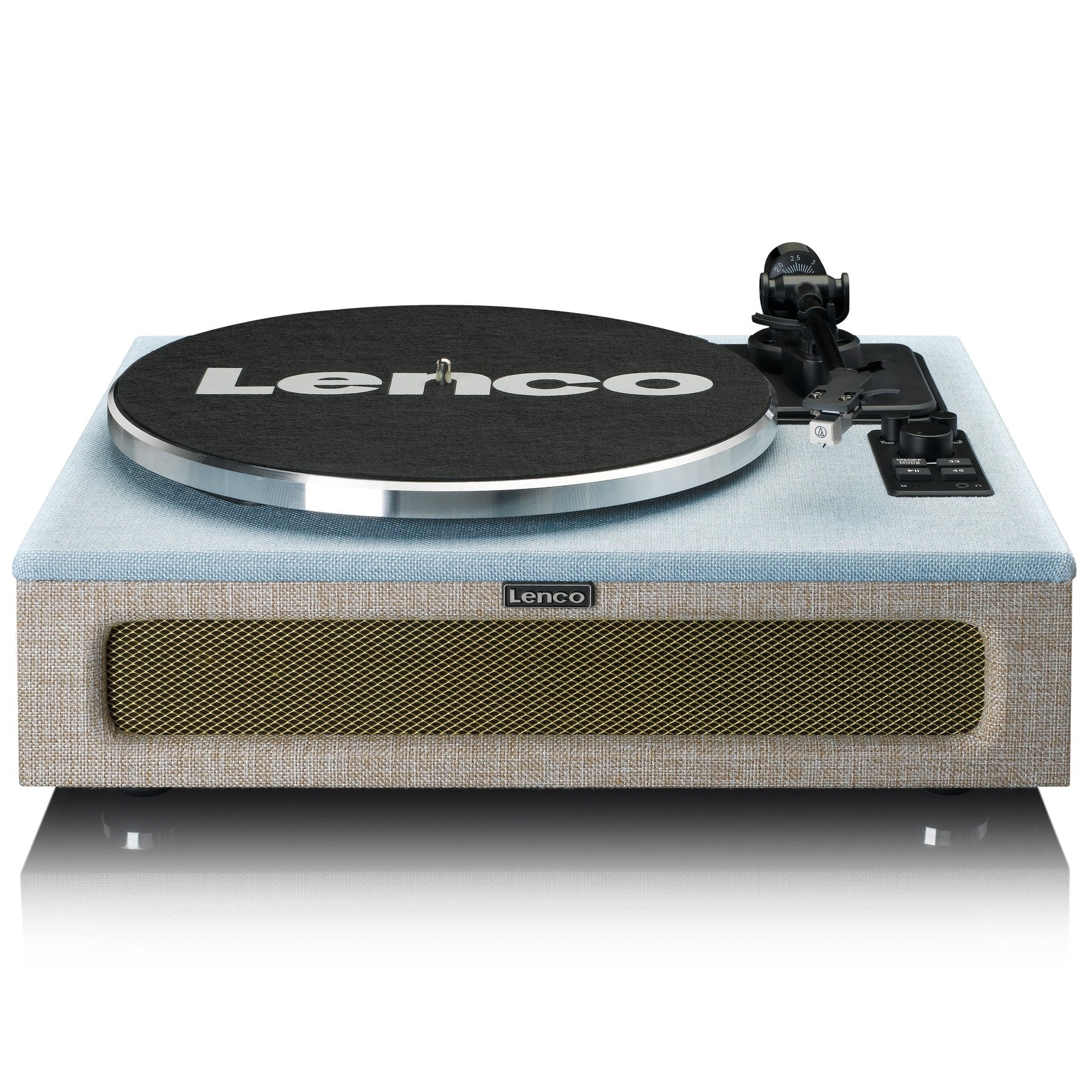 Tocadiscos Lenco Ls-440 De Tracción Por Correa Azul, Gris Pardo Automático