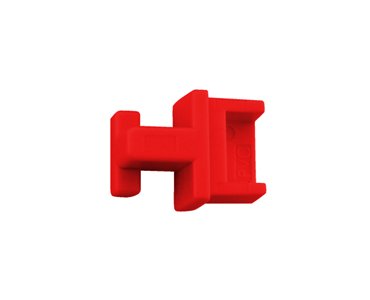 EAN 4018359285821 - Telegärtner H00030C0014 abrazadera para cable Rojo 100 pieza(s) imagen 1