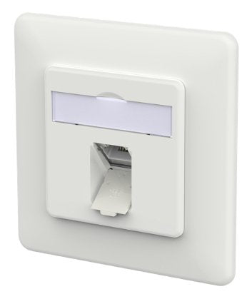 Metz Connect Anschlussdose E-Dat C6a Lsa++ 1 Port Up Verkehrswei