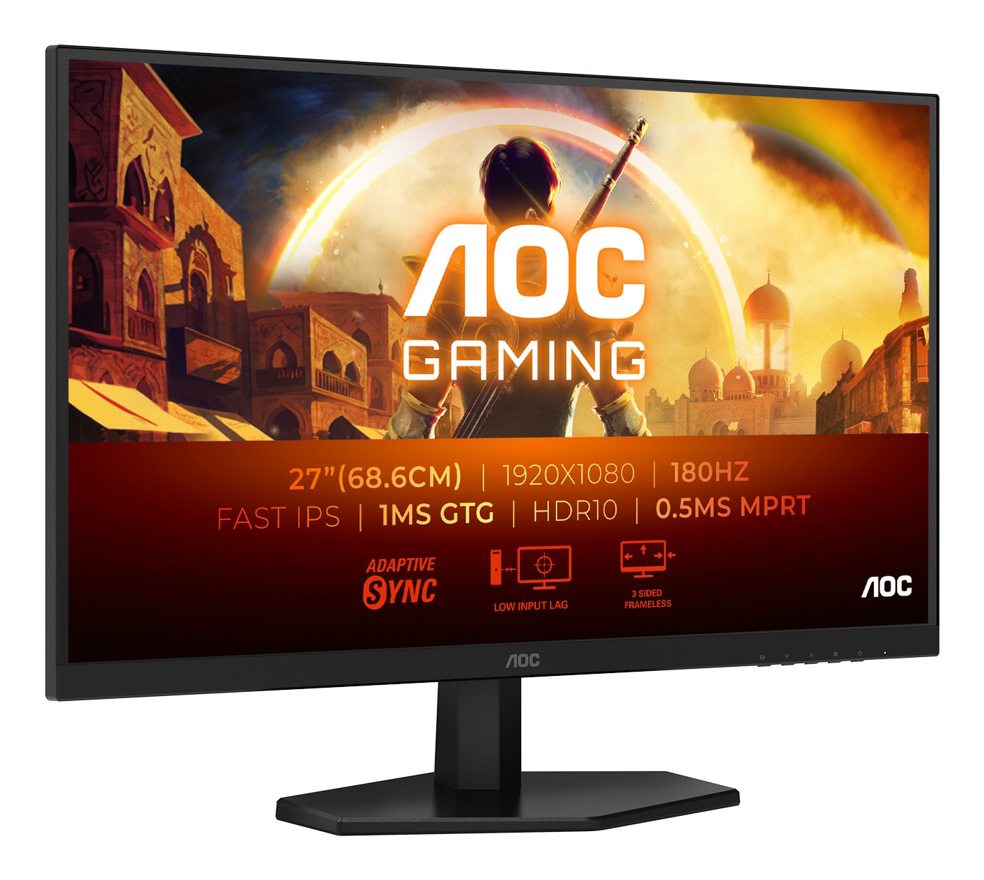 Aoc 27g42e - 27" Fast Ips Full Hd 0.5ms 180hz