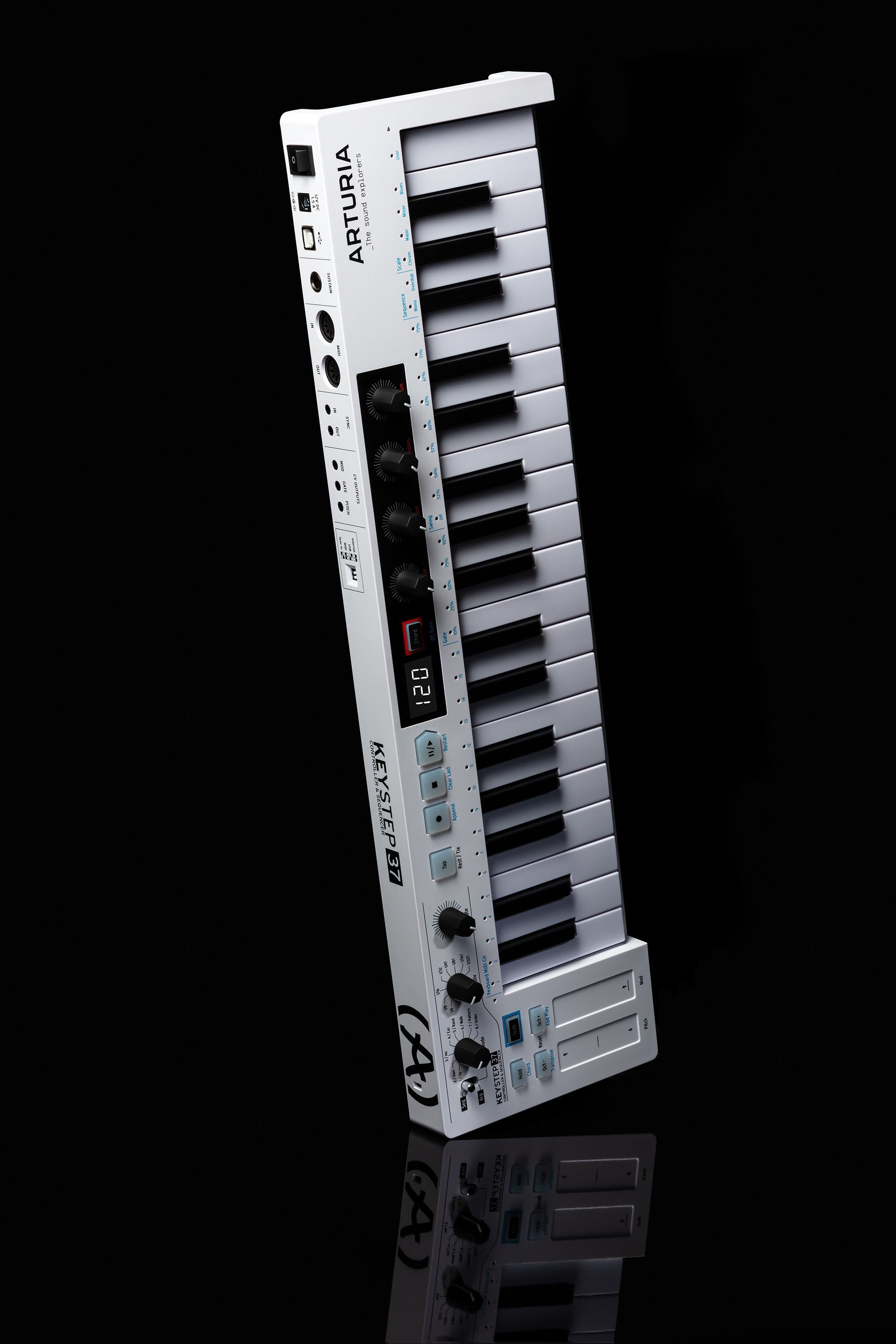 EAN 3760033531540 - Arturia KeyStep 37 teclado MIDI 37 llaves USB Blanco imagen 13