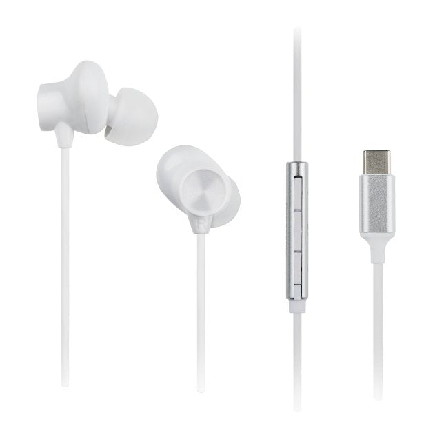 EAN 5025232984145 - Panasonic RP-TCM225DEW auricular y casco Auriculares Alámbrico Dentro de oído Llamadas/Música USB Tipo C imagen 1