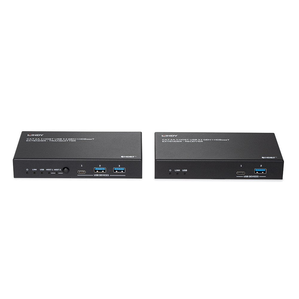 EAN 4002888434218 - Lindy 43421 ampliador de red Transmisor y receptor de red Negro imagen 3