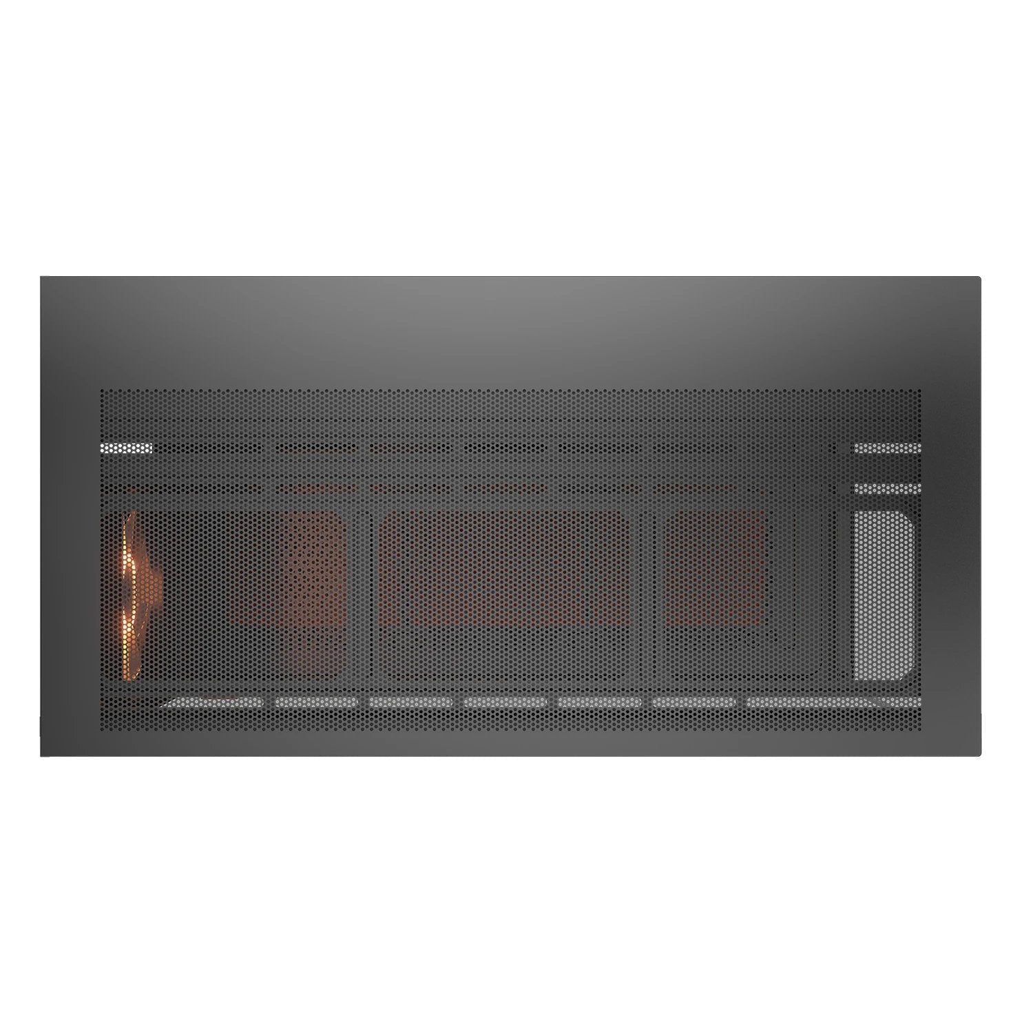 Cougar Caja Midi-Tower Cfv235 Vision, Argb, Glas, Negro