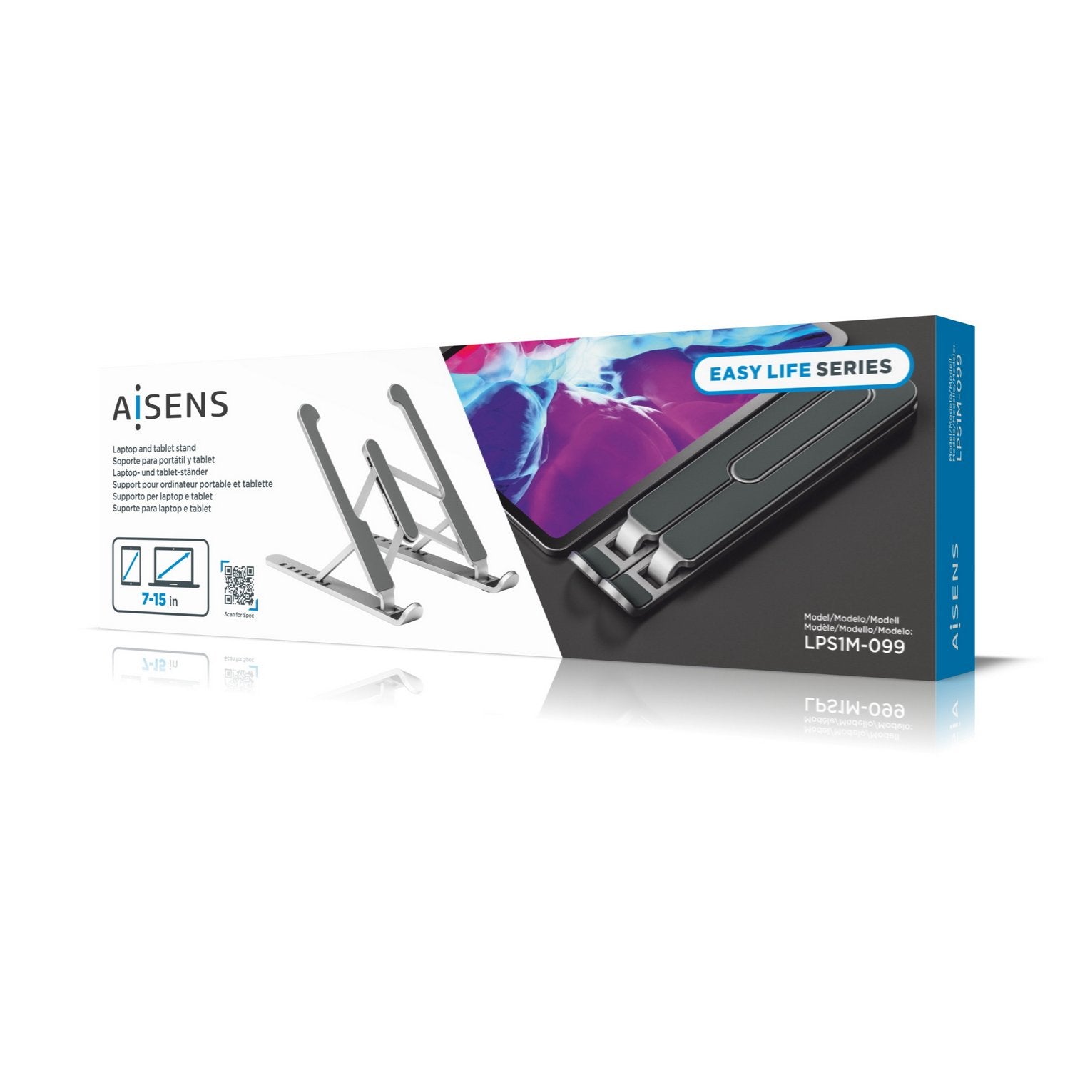 EAN 8436574705584 - AISENS LPS1M-099 soporte para ordenador portátil 38,1 cm (15") imagen 6