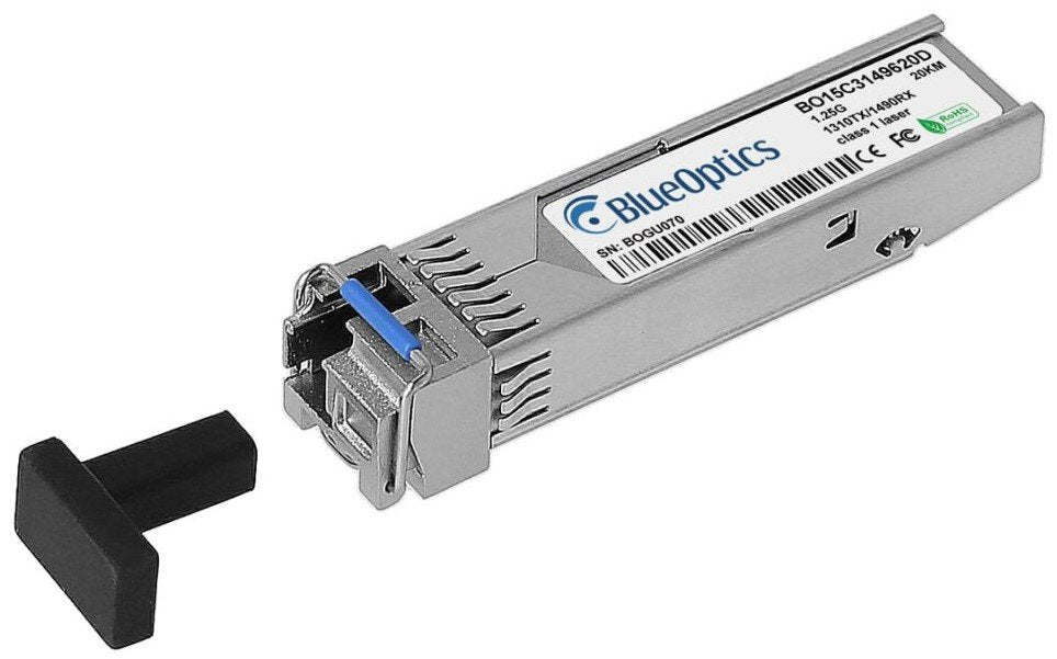 Blueoptics Bo15c3149620d Sfp 1000base-Bx-U Sm Tx1310/Rx1490 10km Planet Sfp-Bxu3