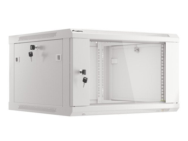 EAN 5901969403084 - Lanberg WF01-6606-10S armario rack 6U Bastidor de pared Gris imagen 3