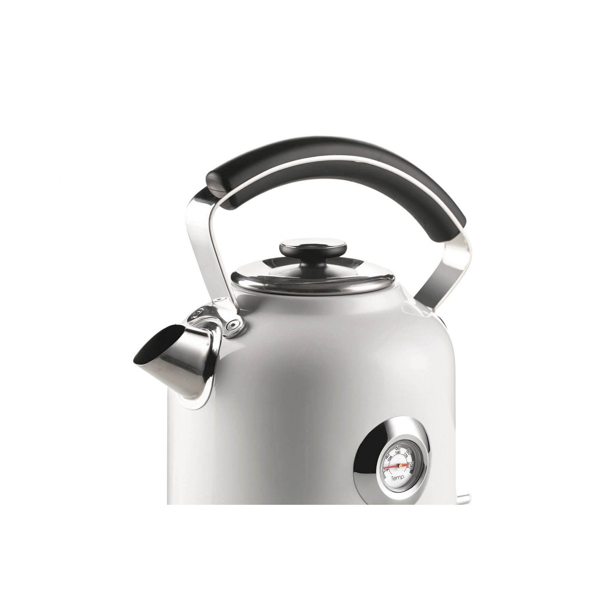 Ariete Kettle Moderna White, 2,000 Vatios, 1.7 Litros 2854wh