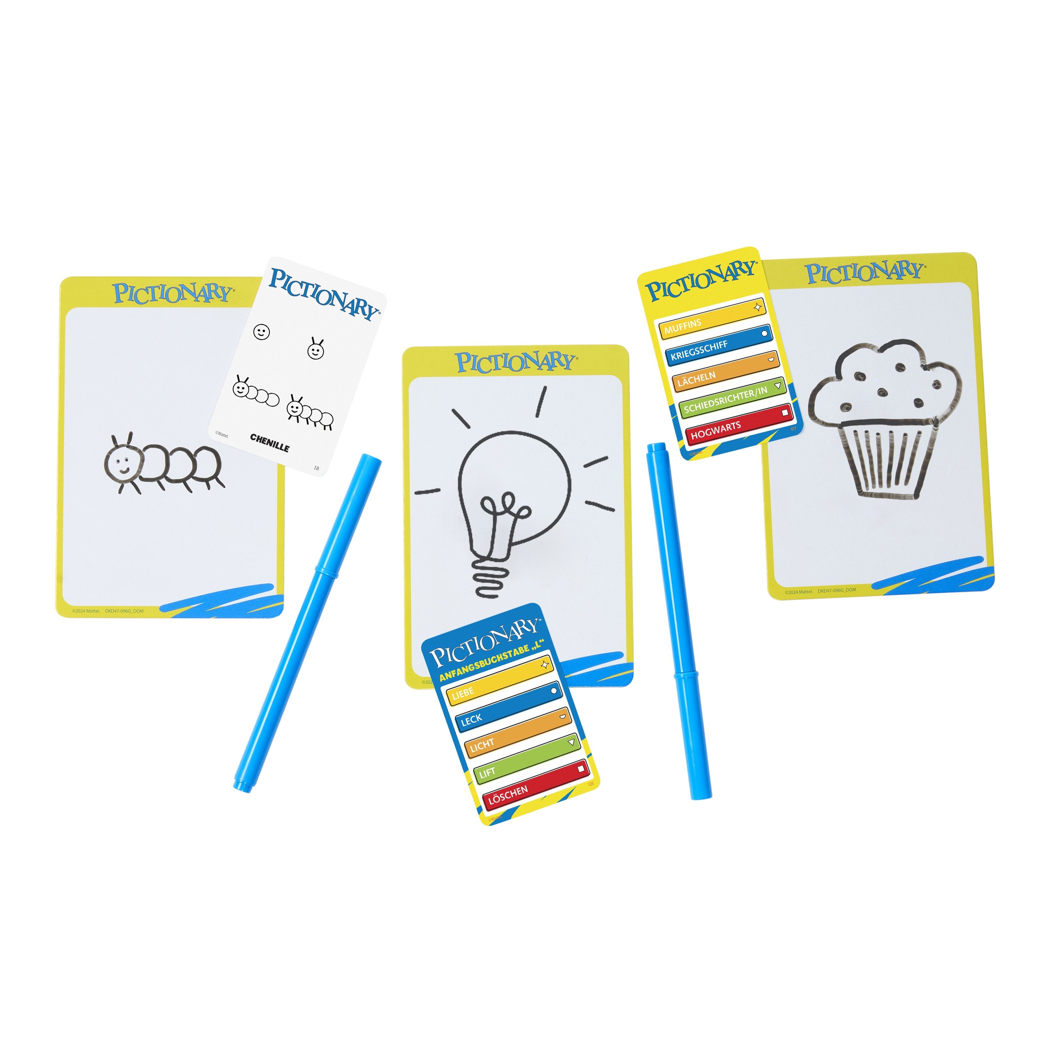 Mattel Pictionary, Juego De Mesa Jdx99