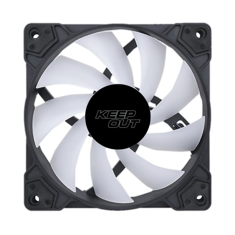 Ventilador Auxiliar Xfc-120f Rgb Keepout 120mm/ Rgb/ Negro