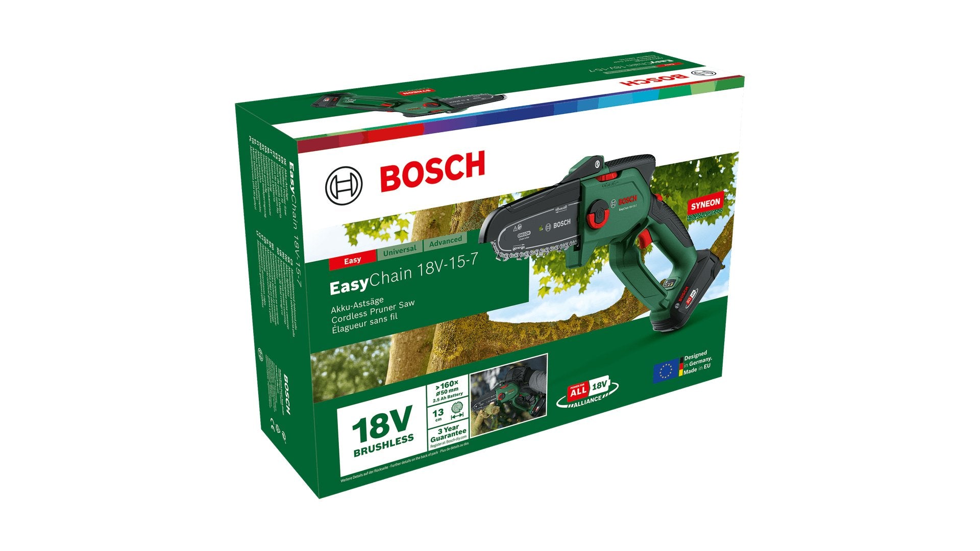 EAN 4059952640525 - Bosch EasyChain 18V-15-7 Negro, Verde imagen 9