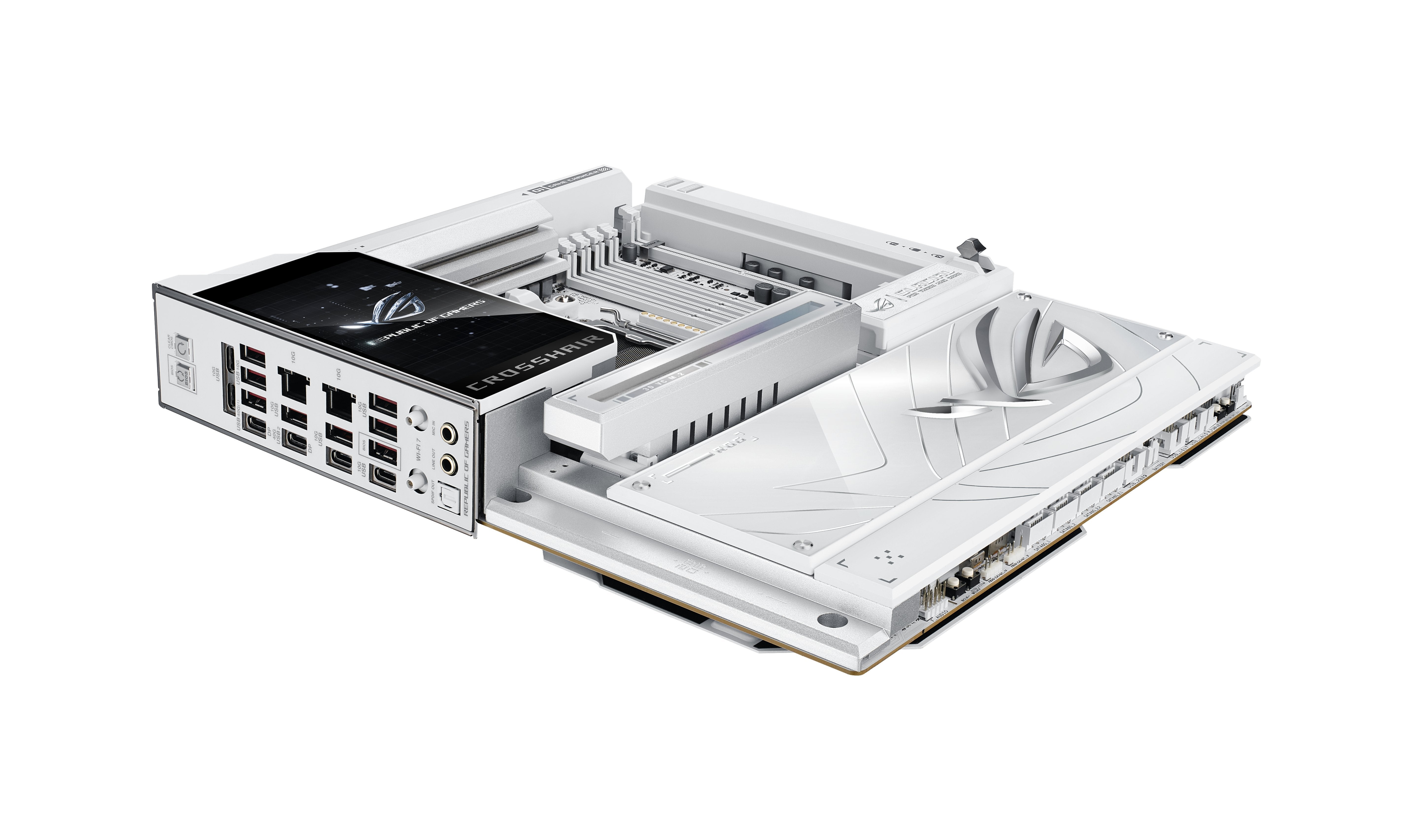 EAN 4711636392044 - ASUS ROG CROSSHAIR X870E GLACIAL AMD X870E Zócalo AM5 ATX extendida imagen 9