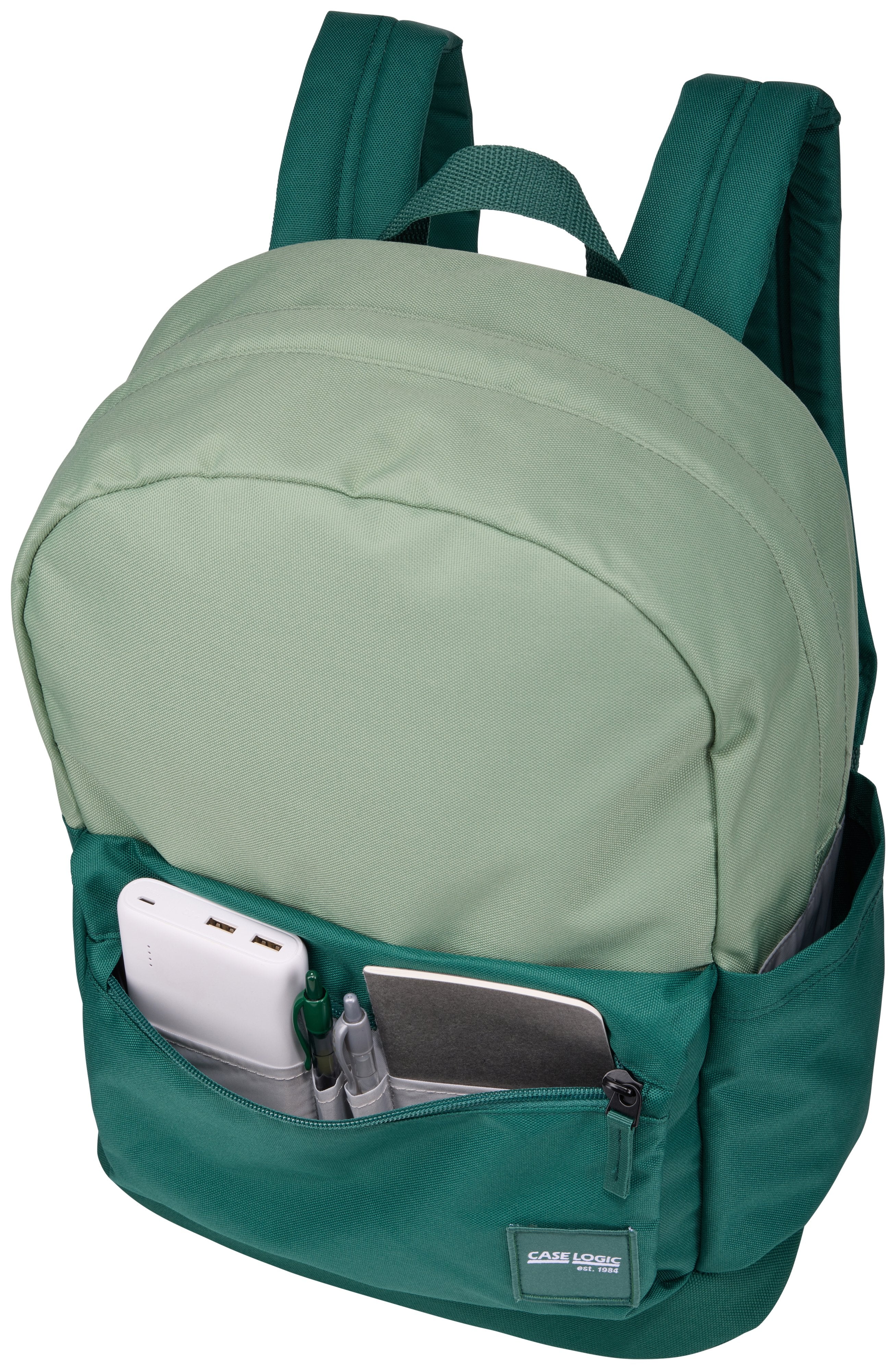 EAN 0085854254434 - Case Logic Campus CCAM1216 - Islay Green/Smoke Pipe mochila Mochila informal Verde Poliéster imagen 5