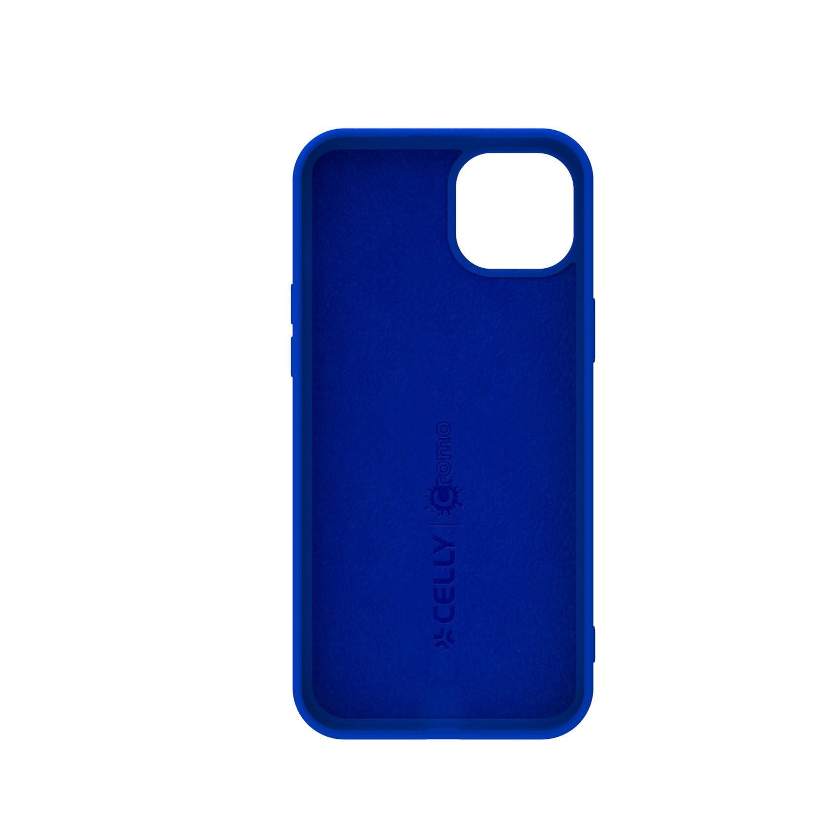Celly Cromo1053bk Funda Para Iphone 15 (6.1") Azul