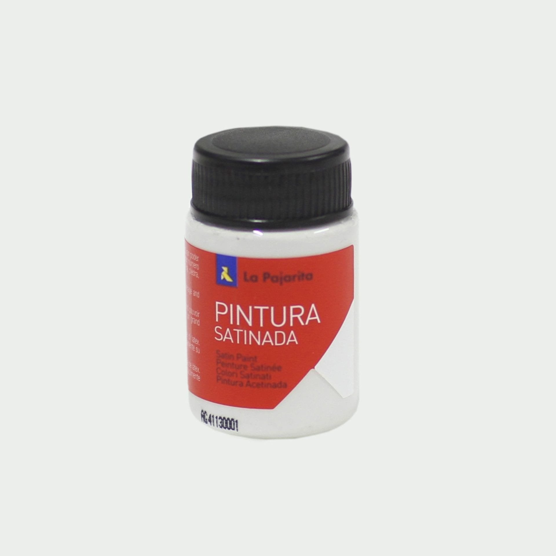 La Pajarita Témpera Escolar Bote De 35ml Satinada Gris Plata L-19
