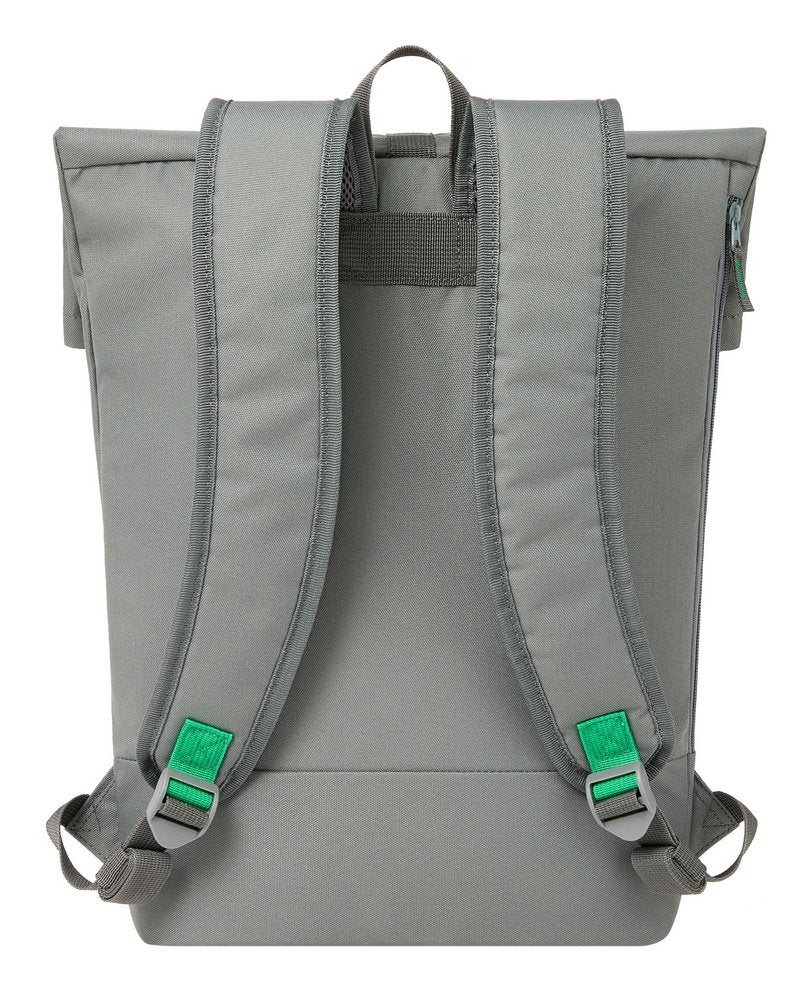 EAN 4260709015712 - Rivacase Gremio mochila City backpack Gris Poliéster, Tereftalato de polietileno reciclado (rPET) imagen 4