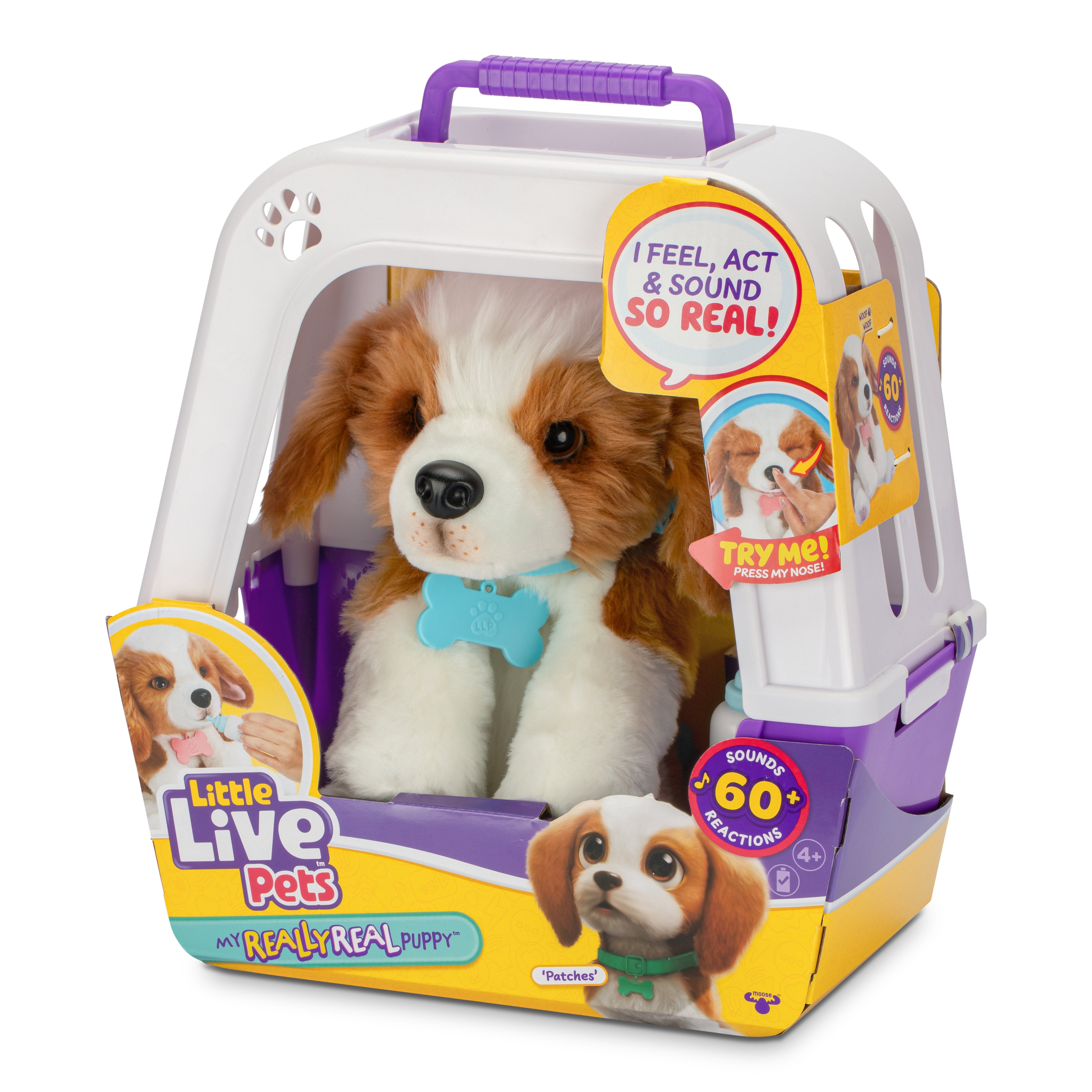 Moose Toys Ltd. Little Live Pets - My Really Real Puppy Patches 26548