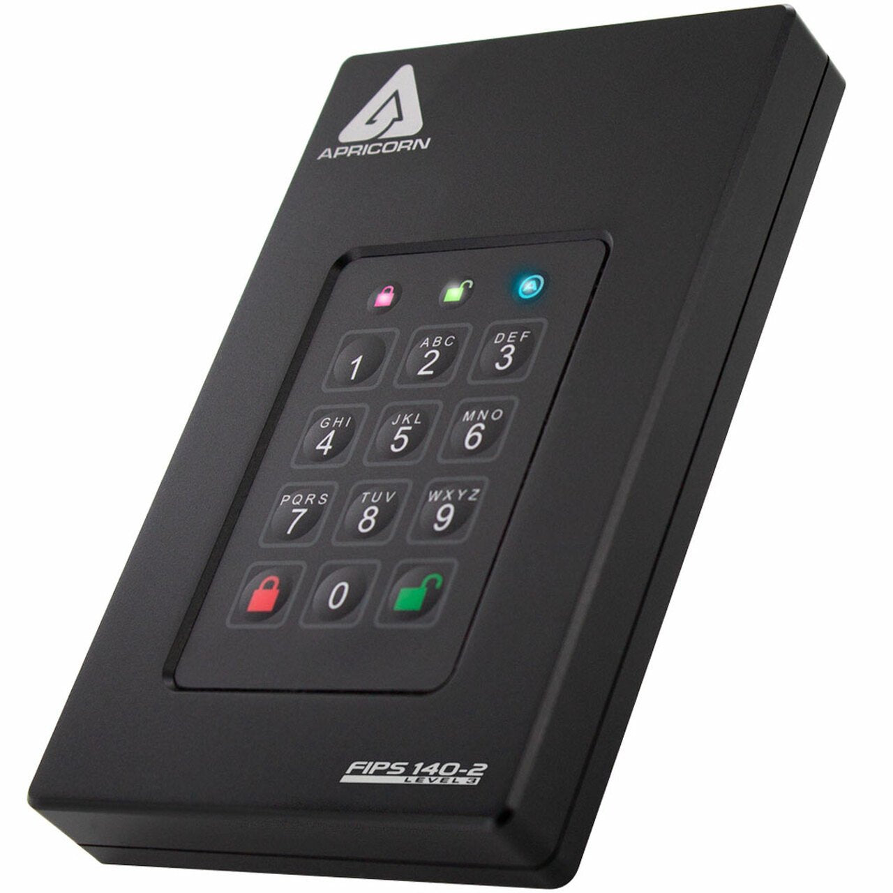 Apricorn Festplatte Aegis Fortress L3 - 1 Tb - Usb 3.1 - Negro