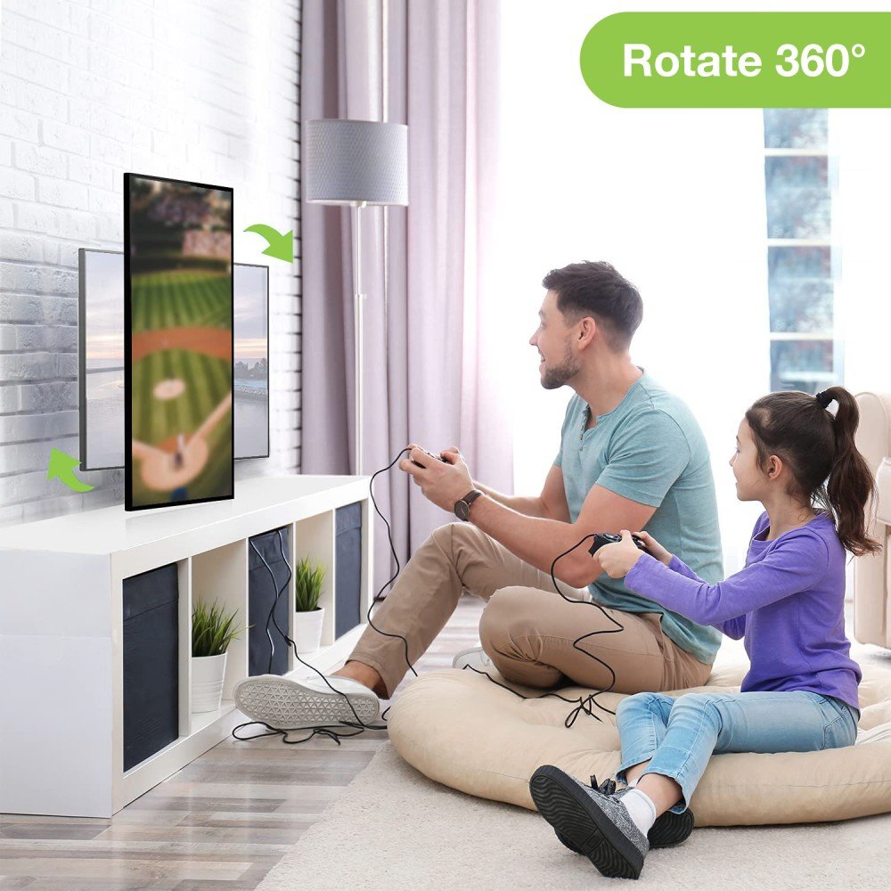 Techly Ica-Lcd 923b Soporte De Pared Para Pantalla Plana 76,2 Cm (30") Negro