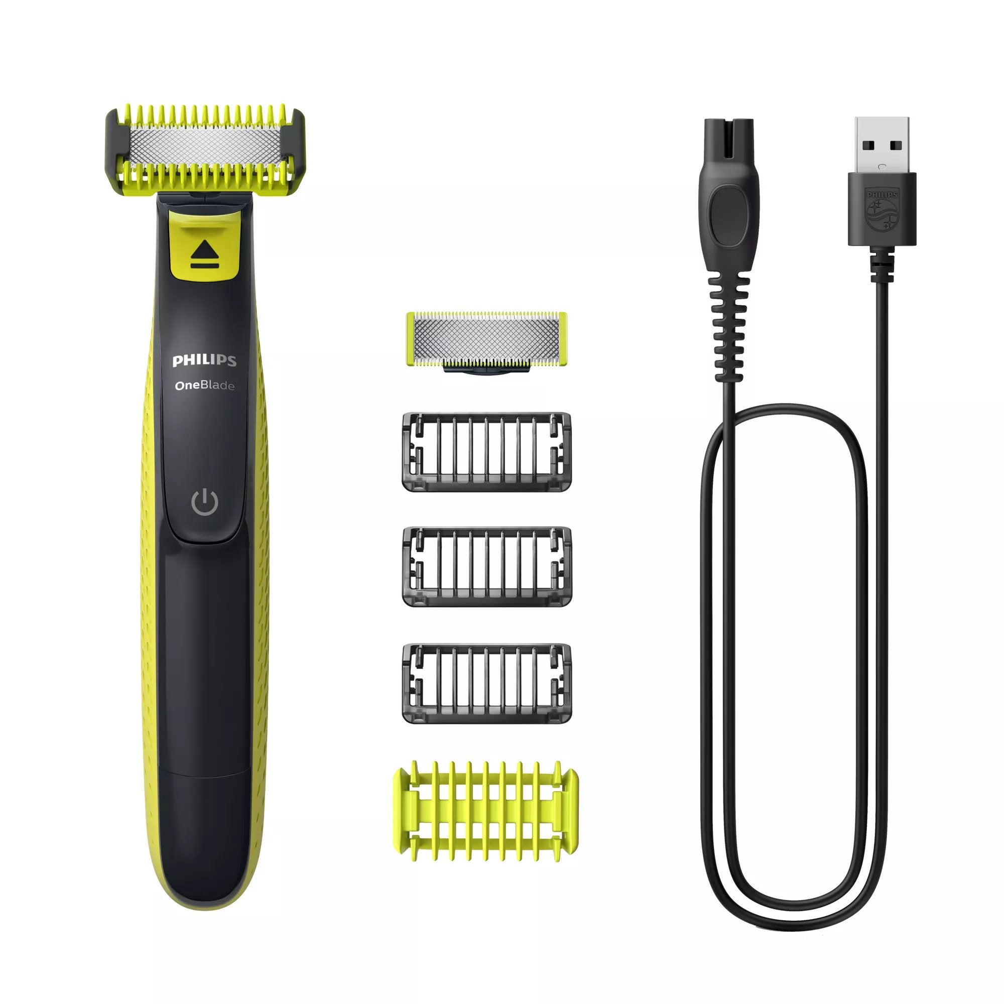 EAN 8720689013949 - Philips Norelco OneBlade QP2824/10 afeitadora Máquina de afeitar de láminas Recortadora Gris, Cal imagen 1