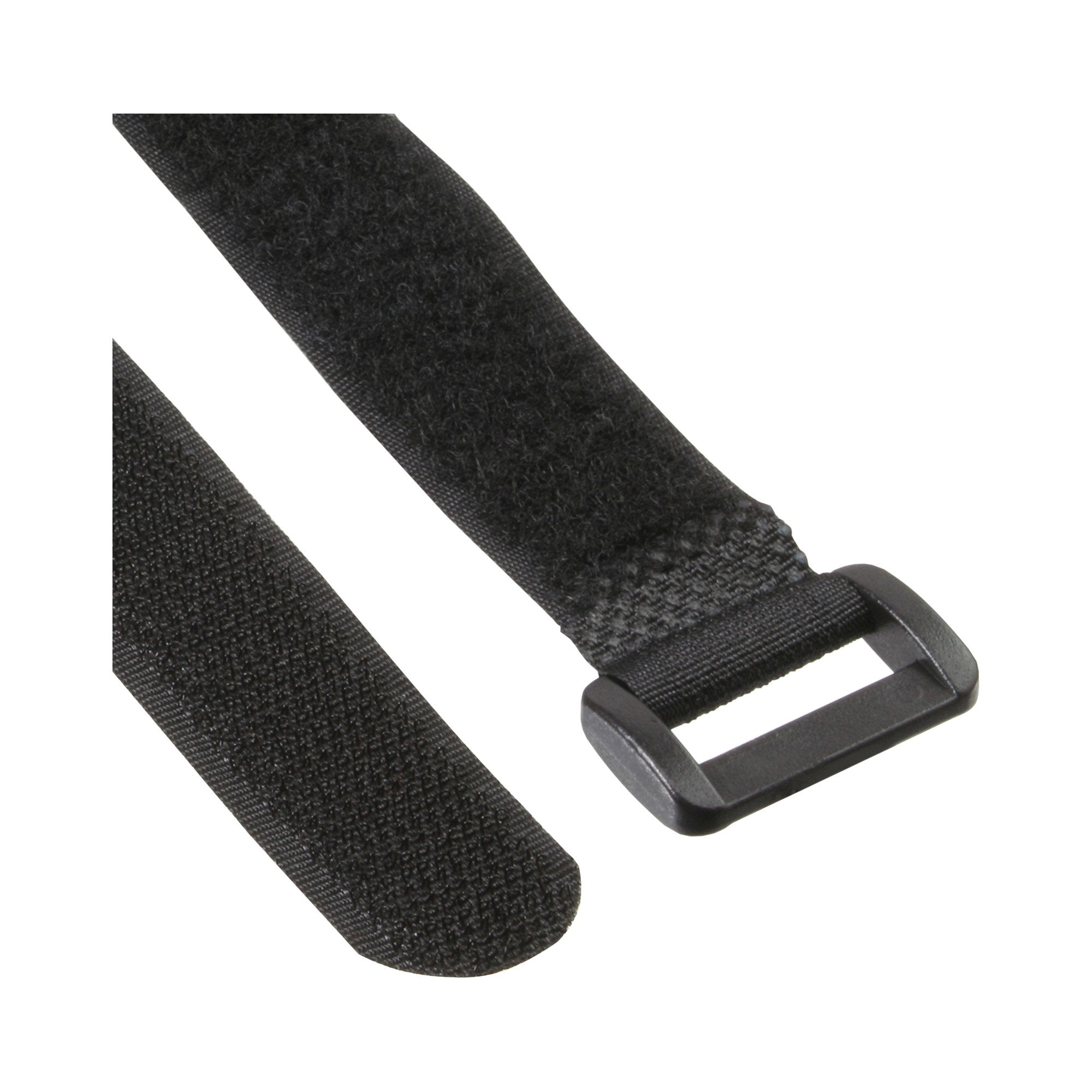 Juego De Cintas De Velcro Inline Cable Strip 10 Uds. Negro