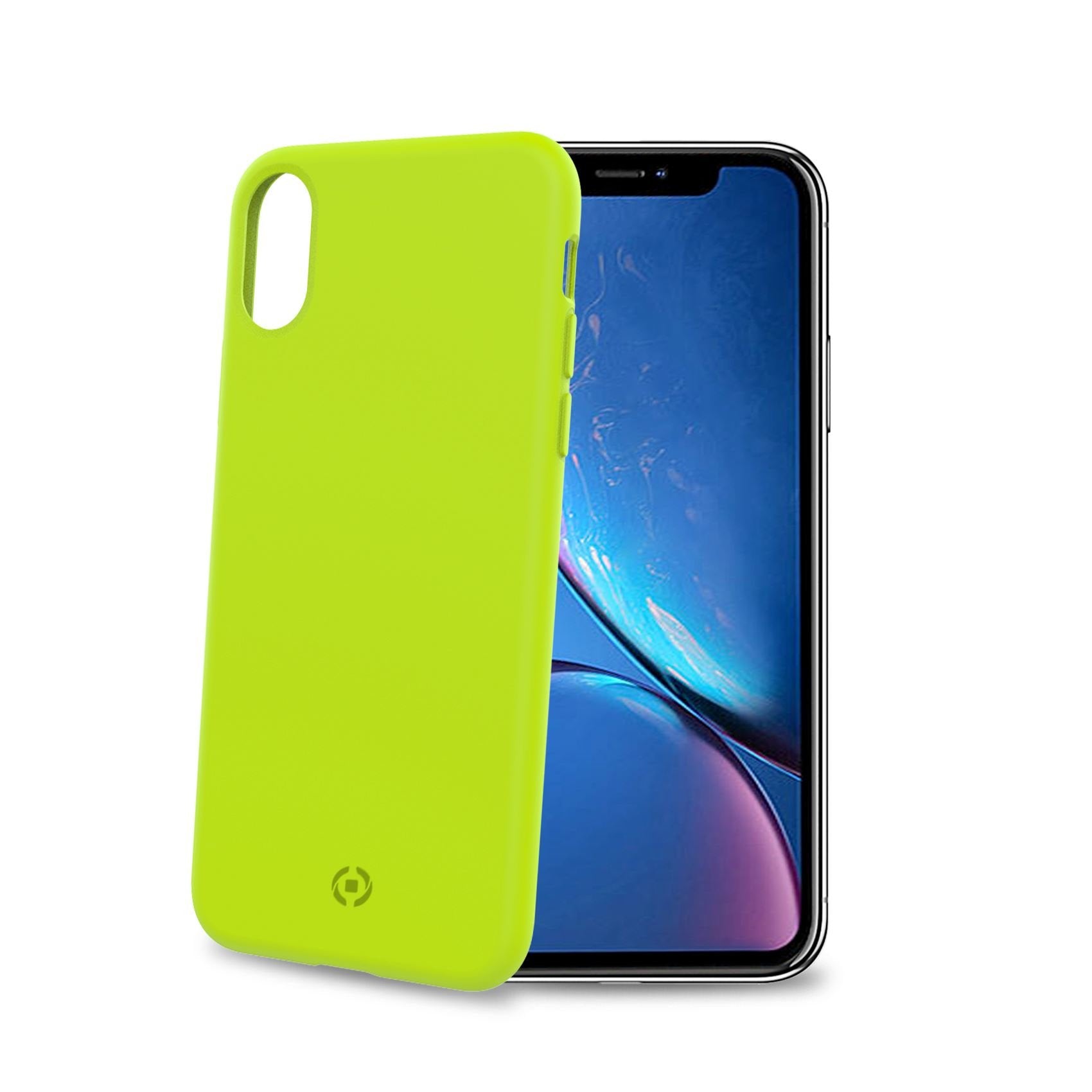 Celly Shock Funda Para Teléfono Móvil 15,5 Cm (6.1") Amarillo