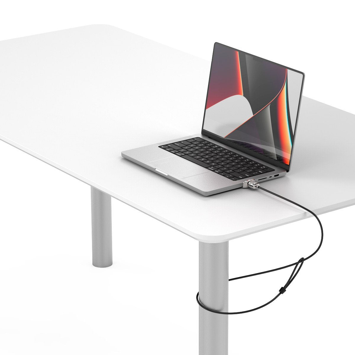 Compulocks Macbook Pro M1 14-Inch Ledge Lock Adapter Adaptador De Bloqueo De Ranura De Seguridad Para Apple Macbook Pro 14 (Late 2021)