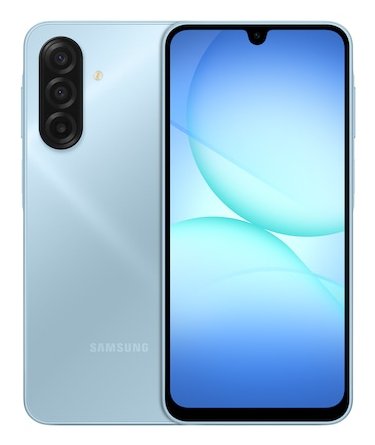 EAN 8806097651154 - Samsung Galaxy A17 17 cm (6.7") Ranura híbrida Dual SIM 4G USB Tipo C 4 GB 128 GB 5000 mAh Azul claro imagen 1