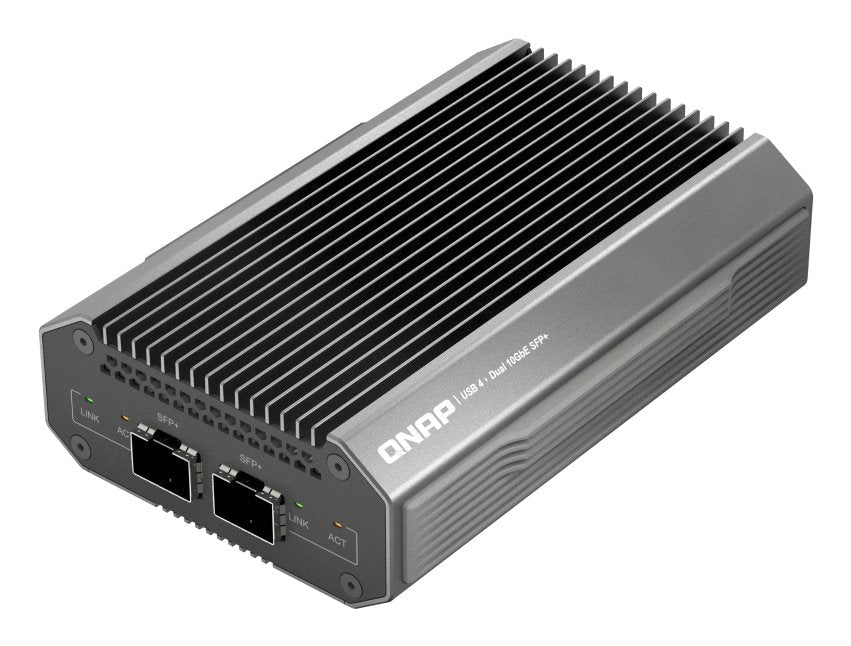 Adaptador Red Usb 4 Tipo-C A 2 X 10gbe Sfp+ (Incl. Dos Transceptores Sfp+)
