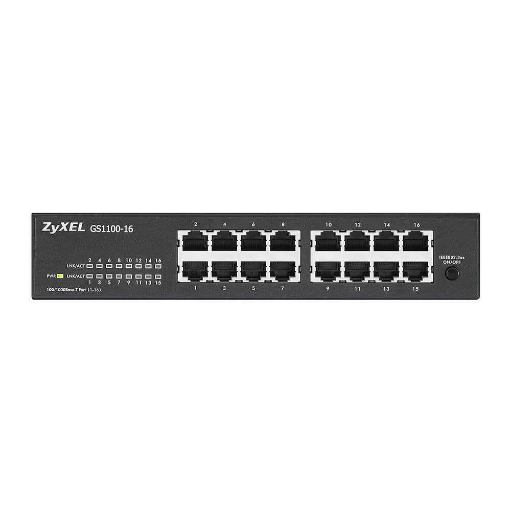 Switch Zyxel Gs1100-16 V3 16-Port Gigabit No Gestionado