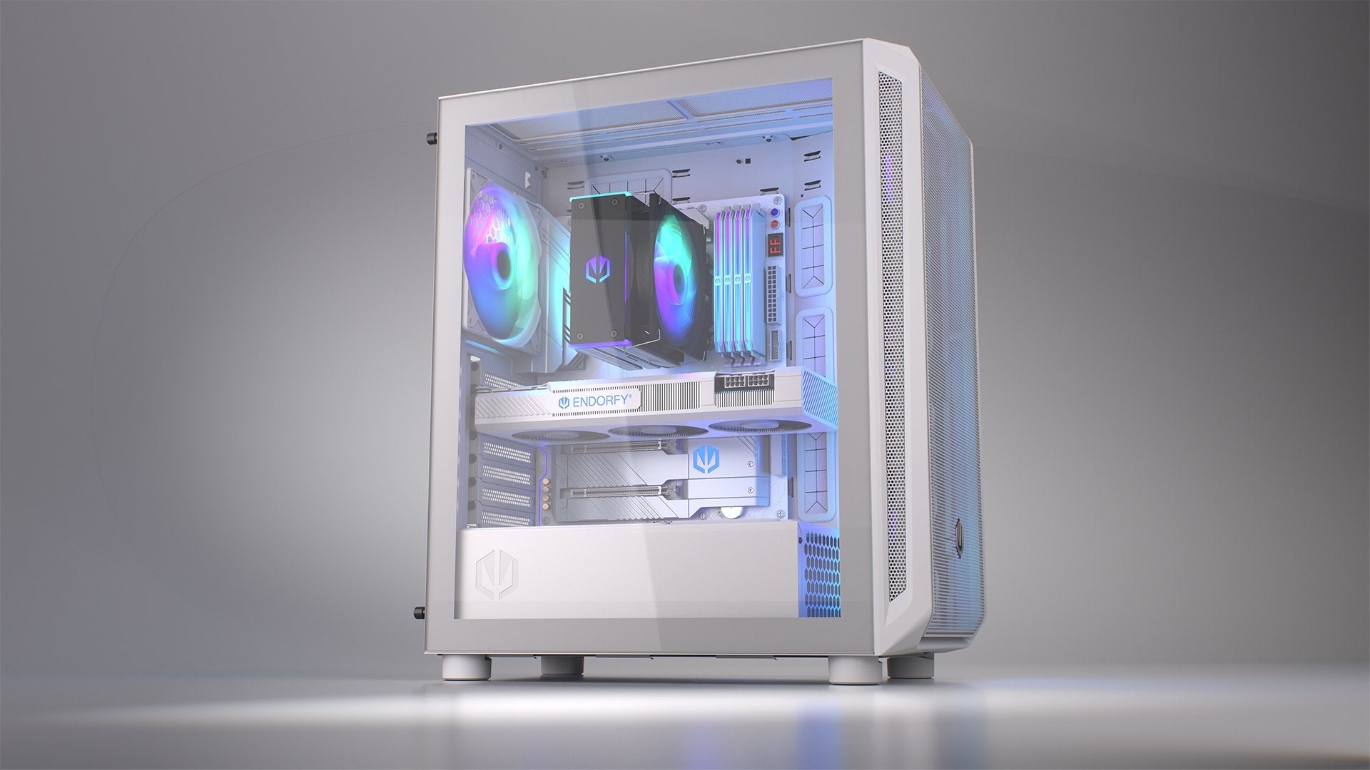 EAN 5903018668864 - ENDORFY ARX 500 ARGB White Midi Tower Blanco imagen 35