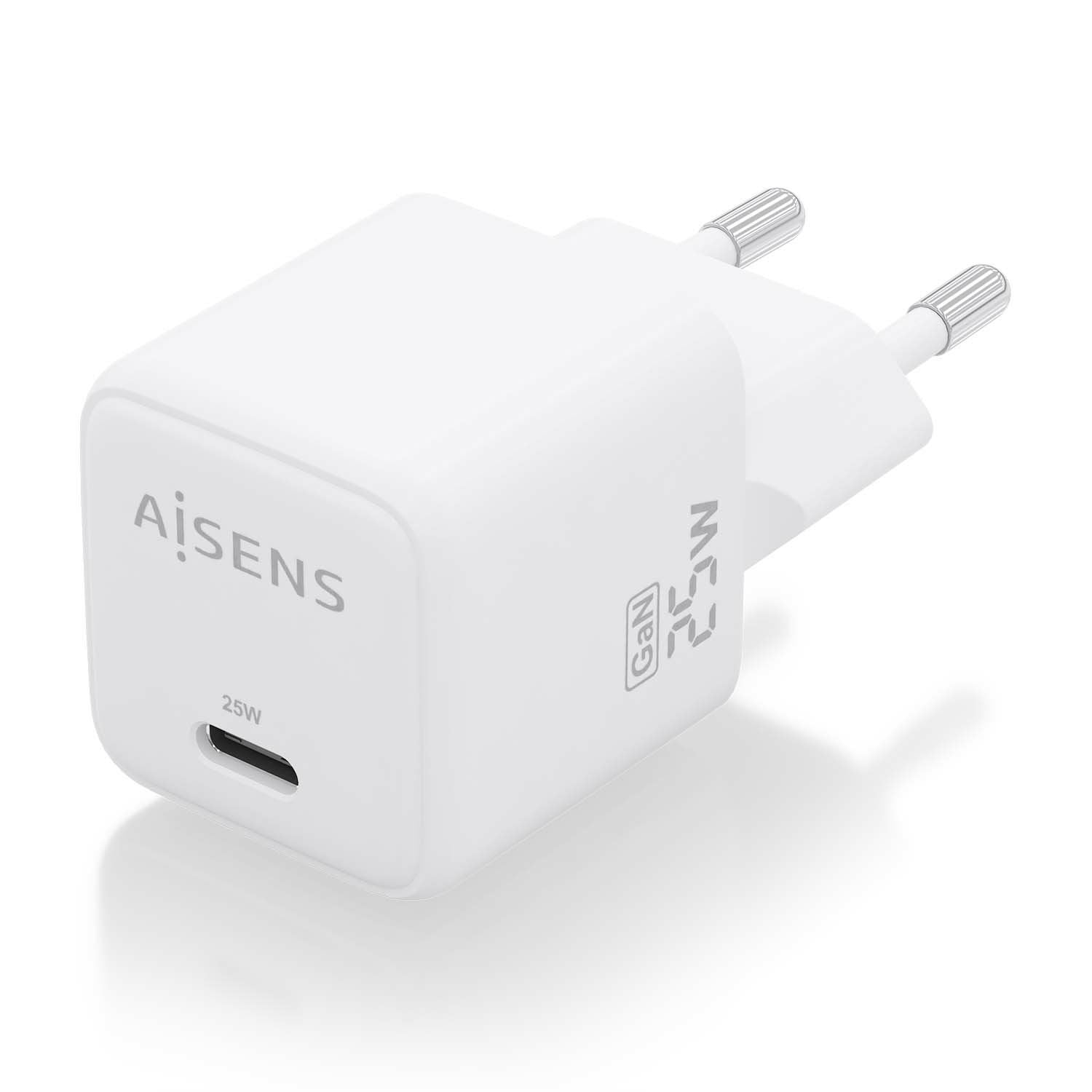 EAN 8436574709483 - AISENS ASCH-25W1P012-W cargador de dispositivo móvil Universal Corriente alterna Carga rápida Interior imagen 2