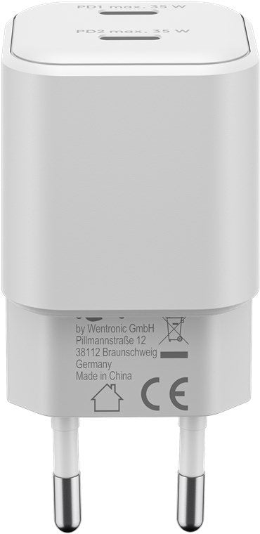 EAN 4040849753343 - Goobay 75334 cargador de dispositivo móvil Universal Blanco Corriente alterna Carga rápida Interior imagen 5
