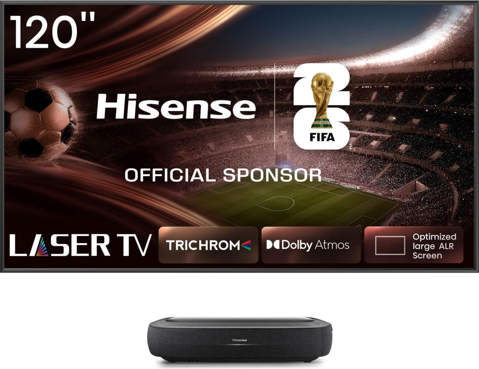 EAN 6942147487815 - Hisense 120L9HA proyector de TV Proyector de alcance ultracorto 3000 lúmenes ANSI DLP UHD 4K (3840x2160) imagen 1
