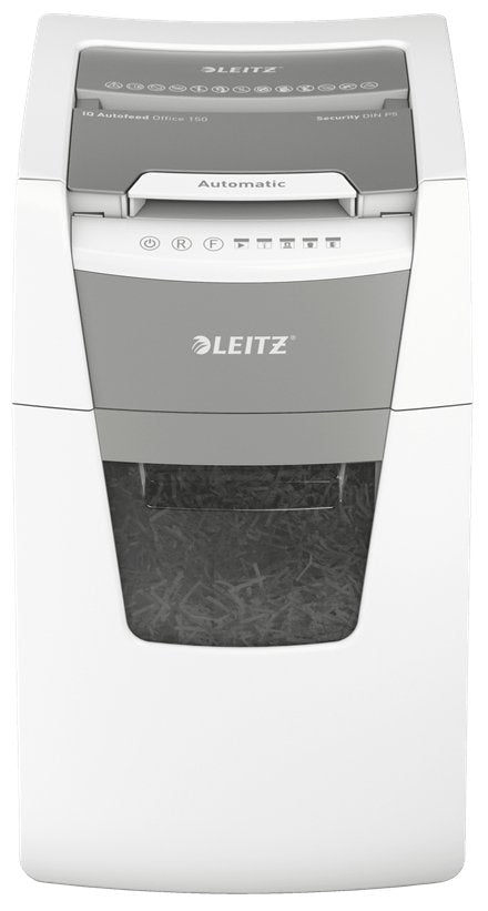 EAN 4002432124114 - Leitz 80140000 triturador de papel Microcorte 55 dB 22 cm Gris, Blanco imagen 2